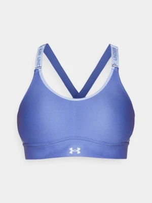 Stanik sportowy z średnim wsparciem Under Armour niebieski