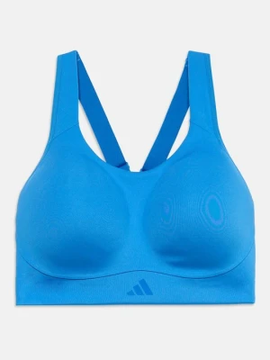 Stanik sportowy z wysokim wsparciem Adidas niebieski