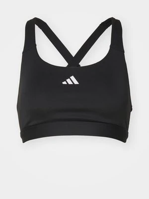 Stanik sportowy z wysokim wsparciem Adidas czarny