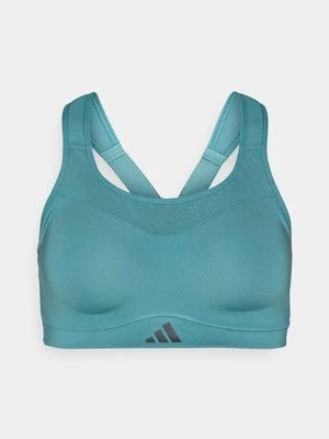 Stanik sportowy z wysokim wsparciem Adidas morski