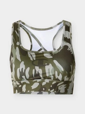 Stanik sportowy z wysokim wsparciem Champion khaki