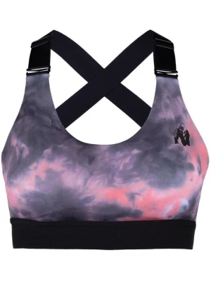 Stanik sportowy z wysokim wsparciem Gorilla Wear szary