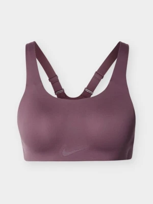 Stanik sportowy z wysokim wsparciem Nike fioletowy