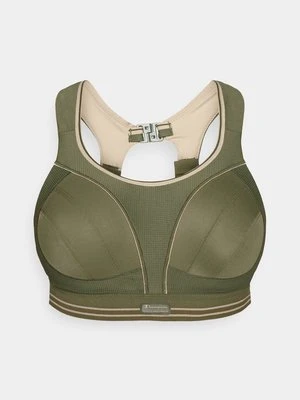 Stanik sportowy z wysokim wsparciem Shock Absorber khaki