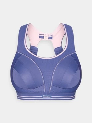 Stanik sportowy z wysokim wsparciem Shock Absorber niebieski