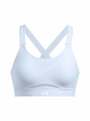 Stanik sportowy z wysokim wsparciem Under Armour niebieski
