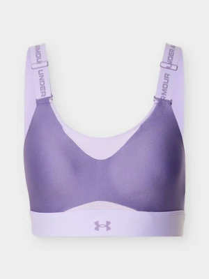 Stanik sportowy z wysokim wsparciem Under Armour fioletowy