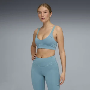 Stanik treningowy PUMA SHAPE, Odzież, Niebieski,