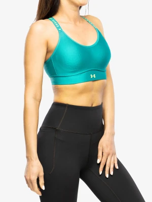 Stanik Under Armour Infinity Mid Covered Sports Bra – coastal teal