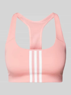 Stanik z charakterystycznymi dla marki paskami ADIDAS SPORTSWEAR