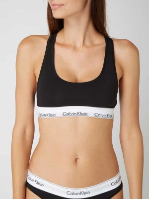 Stanik z elastycznym paskiem z logo Calvin Klein Underwear