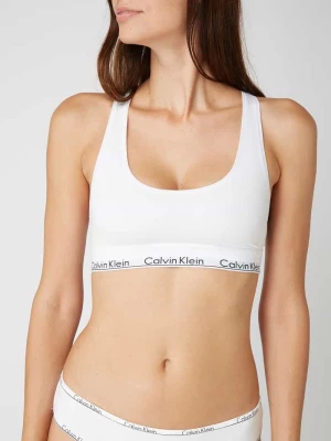Stanik z elastycznym paskiem z logo Calvin Klein Underwear