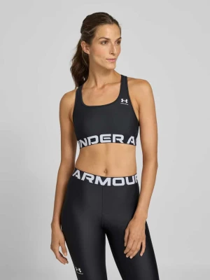 Stanik z logo i elastycznym pasem Under Armour