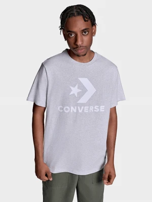 Star Chevron Logo T-Shirt Converse Lt Grey Heather