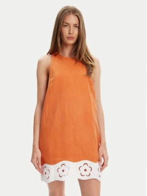 Zdjęcie produktu STAUD Sukienka letnia Mika R25S2282LN Pomarańczowy Regular Fit