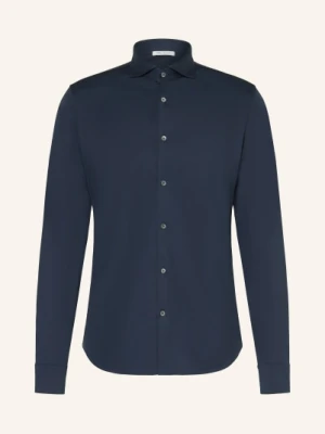 Stefan Brandt Koszula Z Dżerseju Slim Fit blau
