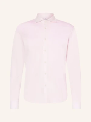 Stefan Brandt Koszula Z Piki Slim Fit rosa