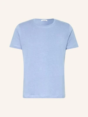 Stefan Brandt Koszulka Enno Z Lnu blau