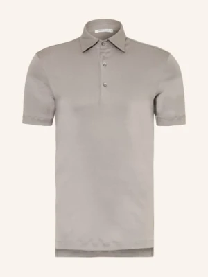 Stefan Brandt Koszulka Polo Z Dżerseju Luca beige