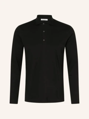 Stefan Brandt Koszulka Polo Z Dżerseju schwarz