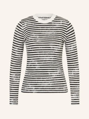 Stefan Brandt Koszulka Z Długim Rękawem Feriel Z Lnu schwarz