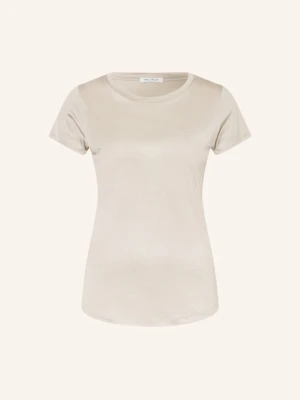 Stefan Brandt T-Shirt Z Jedwabiu beige