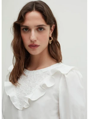 STEFANEL Bluzka w kolorze kremowym rozmiar: 38