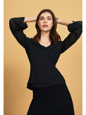 STEFANEL Koszula w kolorze czarnym rozmiar: L