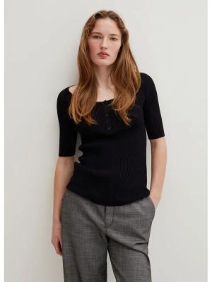 STEFANEL Koszulka w kolorze czarnym rozmiar: S