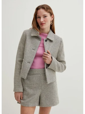 STEFANEL Kurtka koszulowa w kolorze czarno-beżowym rozmiar: 38