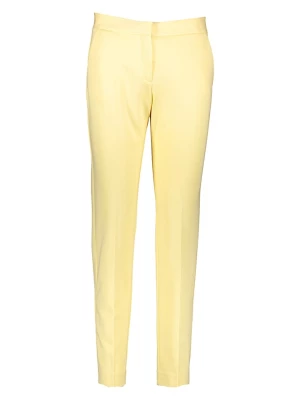 STEFANEL Spodnie chino w kolorze żółtym rozmiar: 32