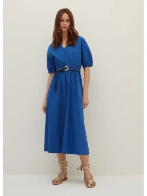 STEFANEL Sukienka w kolorze niebieskim rozmiar: 46