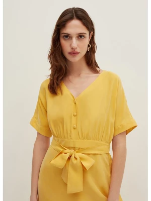 STEFANEL Sukienka w kolorze żółtym rozmiar: 44