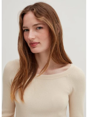 STEFANEL Sweter w kolorze beżowym rozmiar: XL