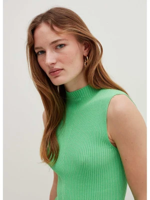 STEFANEL Top w kolorze zielonym rozmiar: M