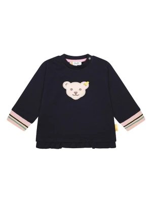 Steiff Bluza w kolorze granatowym rozmiar: 80