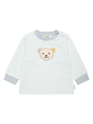 Steiff Bluza w kolorze kremowo-błękitnym rozmiar: 50
