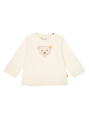 Steiff Bluza w kolorze kremowym rozmiar: 86