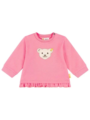 Steiff Bluza w kolorze różowym rozmiar: 68