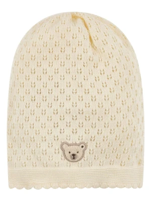 Steiff Czapka-beanie w kolorze beżowym rozmiar: 53 cm