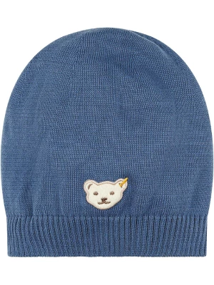 Steiff Czapka beanie w kolorze niebieskim rozmiar: 53 cm