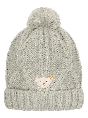 Steiff Czapka dzianinowa w kolorze khaki rozmiar: 49 cm