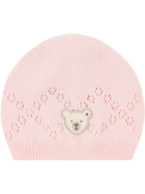 Steiff Czapka w kolorze jasnoróżowym rozmiar: 49 cm