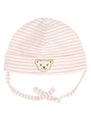 Steiff Czapka w kolorze jasnoróżowym rozmiar: 47 cm