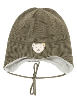 Steiff Czapka w kolorze khaki rozmiar: 37 cm