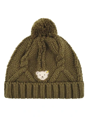 Steiff Czapka w kolorze khaki rozmiar: 55 cm