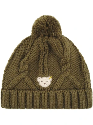 Steiff Czapka w kolorze khaki rozmiar: 51 cm