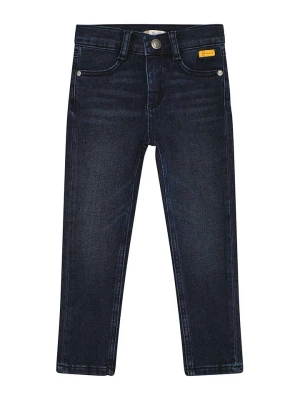 Steiff Dżinsy w kolorze granatowym rozmiar: 128