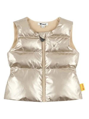 Steiff Kamizelka pikowana w kolorze złotym rozmiar: 80