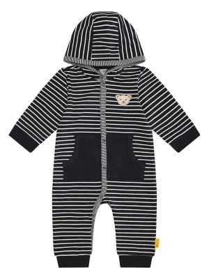 Steiff Kombinezon w kolorze granatowo-białym rozmiar: 86